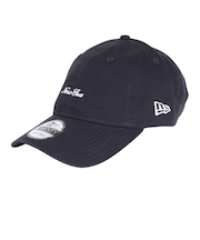 ニューエラ（NEW ERA）帽子 キャップ 9TWENTY スクリプトロゴ ウォッシュドコットン ネイビー×ホワイト 14525126 57cm-61cm