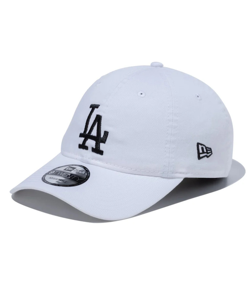 ニューエラ（NEW ERA）帽子 キャップ 9TWENTY ロサンゼルス・ドジャース ウォッシュドコットン 14525131 57cm-61cm 白