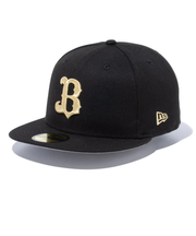 ニューエラ（NEW ERA）帽子 キャップ 59FIFTY オリックス・バファローズ ブラック×ゴールド 14525174 57.7cm-59.6cm
