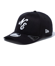 ニューエラ（NEW ERA）帽子 キャップ 9FIFTY ストレッチスナップ クラシックロゴ ブラック×ホワイト 14524918 57cm-61cm