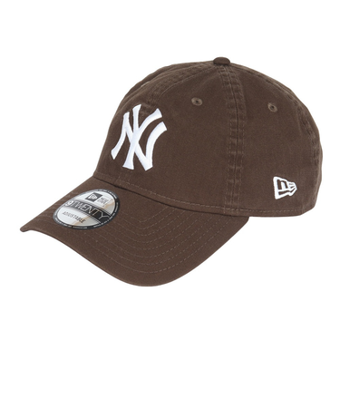 ニューエラ（NEW ERA）帽子 キャップ 9TWENTY ニューヨーク・ヤンキース ウォッシュドコットン 14525121 57cm-61cm ブラウン