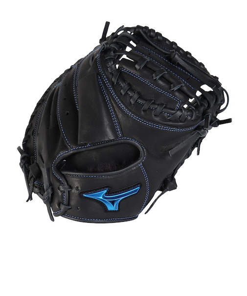ミズノ（MIZUNO）少年軟式 グラブ 捕手用 野球グローブ ジュニア ウィルドライブ ブルー 1AJCY32500 09