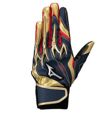 ミズノ(MIZUNO)ジュニア バッティング用 野球グローブ シリコンパワーアークDI レプリカ 両手用 1EJEY25514