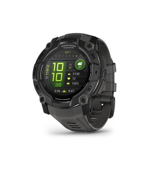 ガーミン（GARMIN）腕時計 Instinct 3 AMOLED 50mm タフネスGPSウォッチ 010-03020-30 防水 黒