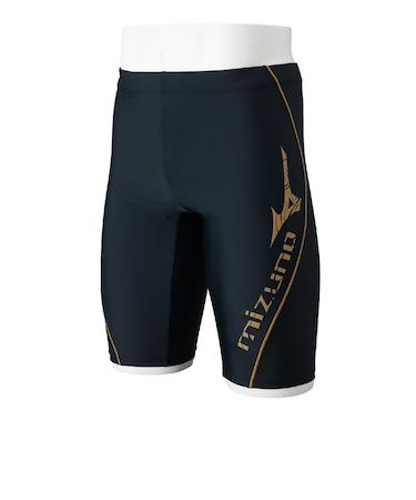 ミズノ（MIZUNO）水着 水泳 アクアフィットネス用ハーフスパッツ 立体カップ付 N2JBC11195