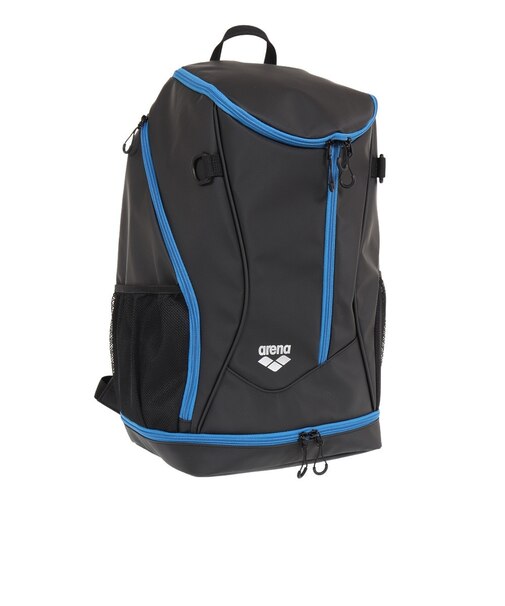 アリーナ（ARENA）水泳バッグ バックパック AEAVJA01 BKBL 31L 撥水 ブラック×ブルー リュック
