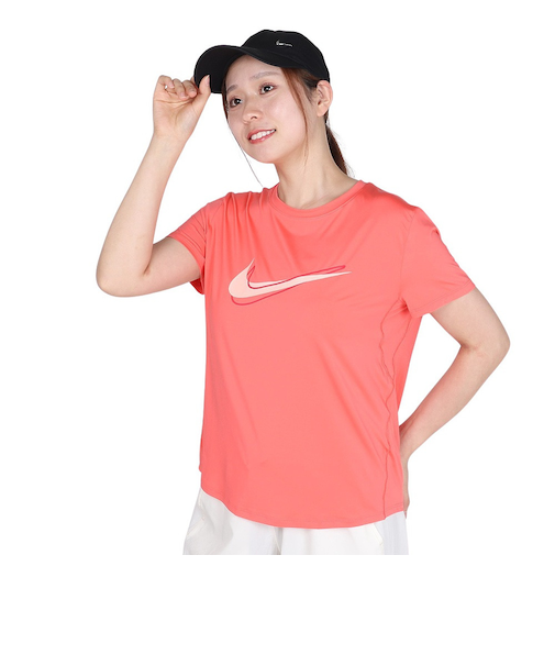 ナイキ（NIKE）ワン ドライフィット スウッシュ HBR 半袖トップ HJ2205-814