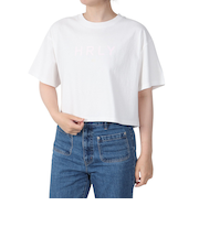 ハーレー(HURLEY)CROP 半袖Tシャツ 24 WSS2421020-WHT