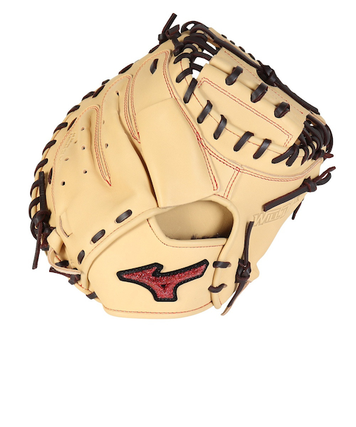 ミズノ(MIZUNO)軟式 グラブ 捕手用 野球グローブ 一般 ウィルドライブ レッド AXI 1AJCR14210 8066