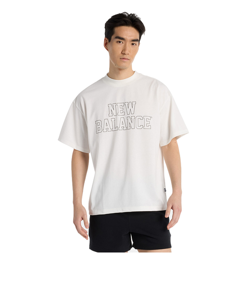 ニューバランス（new balance）オーバーサイズショートスリーブＴシャツ AMT51509SST