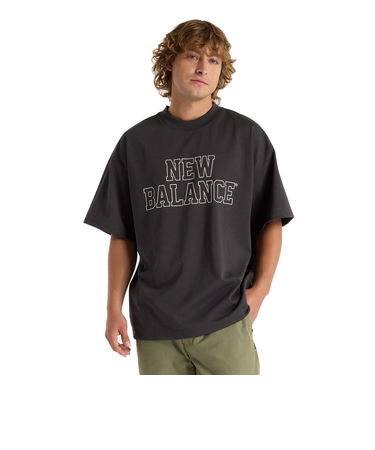 ニューバランス（new balance）【大谷翔平選手着用モデル】 オーバーサイズショートスリーブＴシャツ AMT51509BLK