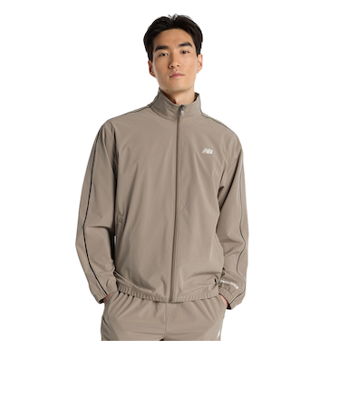 ニューバランス（new balance）ウーブントラックジャケット AMJ51504DOK