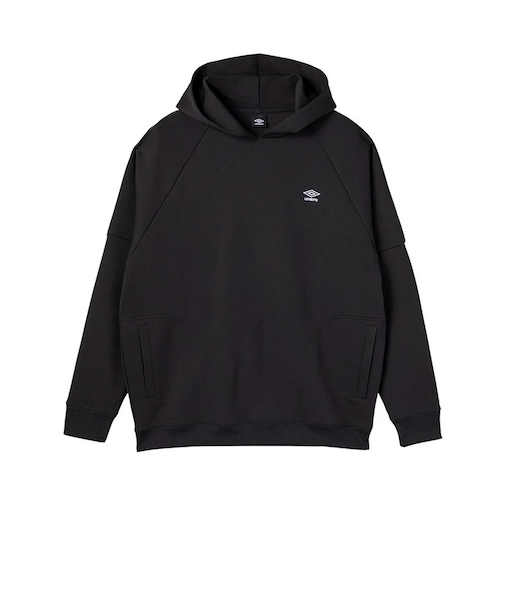 アンブロ（UMBRO）サッカーウェア AWAY DAYS フーデッドスウェットパーカー UF5SFL21M BK00