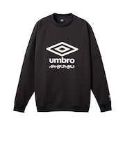 アンブロ（UMBRO）サッカーウェア AWAY DAYS クルーネックスウェットトップ UF5SFL20M BK00
