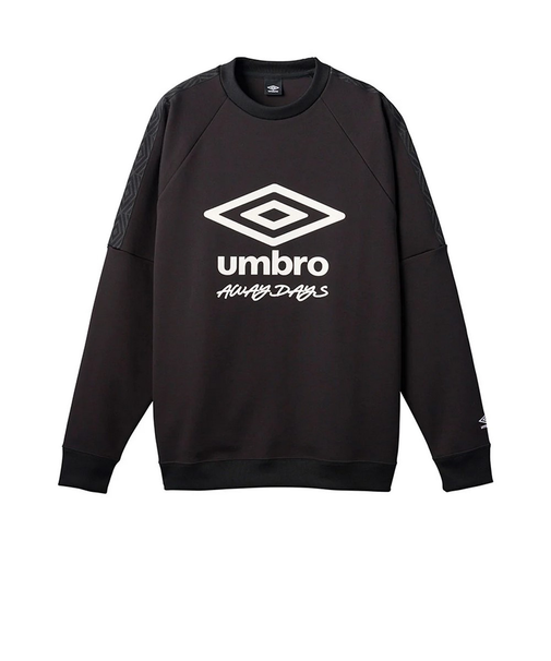 アンブロ（UMBRO）サッカーウェア AWAY DAYS クルーネックスウェットトップ UF5SFL20M BK00