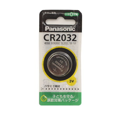 パナソニック（Panasonic）コイン形リチウム電池 CR2032