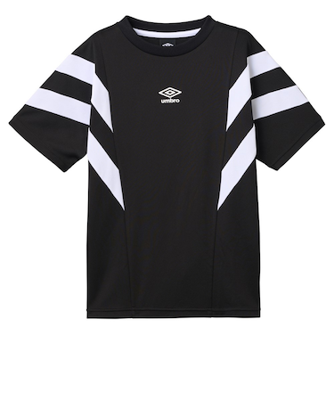 アンブロ（UMBRO）サッカーウェア ジュニア 半袖プラクティスシャツ UF5SHS53J BK00