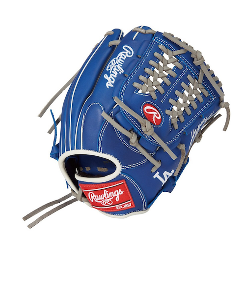 ローリングス（Rawlings）少年軟式用グラブ オールラウンド用 ジュニア ハイパーテック MLB チーム N6L1 LAD GJ5HTMN6L1-LAD