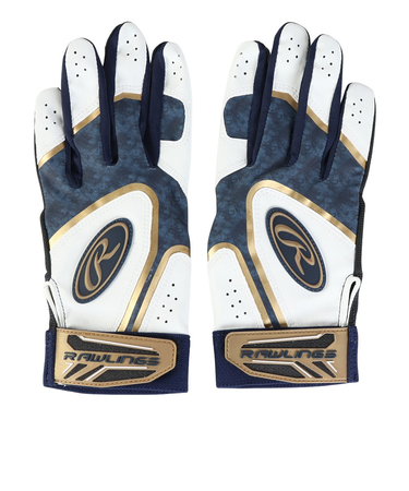 ローリングス（Rawlings）ジュニア バッティング用グローブ 野球 GS2ハイパーグリップ 両手組 EBG25S01-STBLU-J