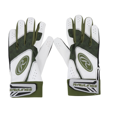 ローリングス（Rawlings）バッティング用グローブ 野球 GS2ハイパーグリップ 両手組 EBG25S01-DSGRN