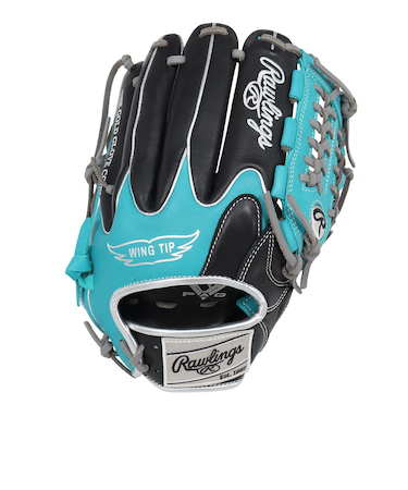 ローリングス（Rawlings）軟式用グラブ オールラウンド用 野球グローブ 一般 ハイパーテックCOLOR SYNC GR5HTCN55W-B/MGRN