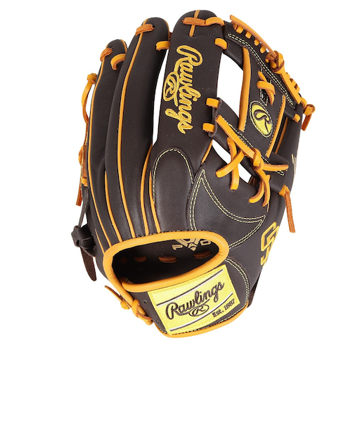 ローリングス（Rawlings）軟式用グラブ 内野手 野球グローブ 一般 ハイパーテック MLB チーム GR5HTMN62-SPD