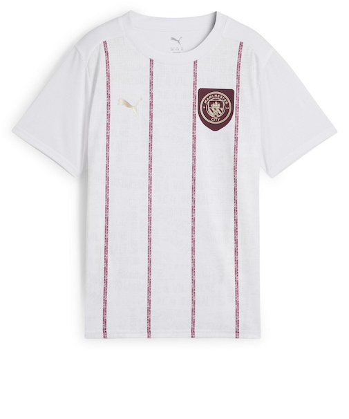 プーマ（PUMA）キッズ 2024-25 マンチェスターシティ FC プレマッチ 半袖シャツ 77915777