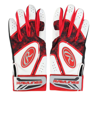 ローリングス（Rawlings）バッティング用グローブ 野球 GS2ハイパーグリップ 両手組 EBG25S01-RD