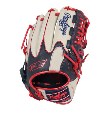 ローリングス（Rawlings）軟式用グラブ オールラウンド用 野球グローブ 一般 ハイパーテックCOLOR SYNC GR5HTCN55W-N/SGRY