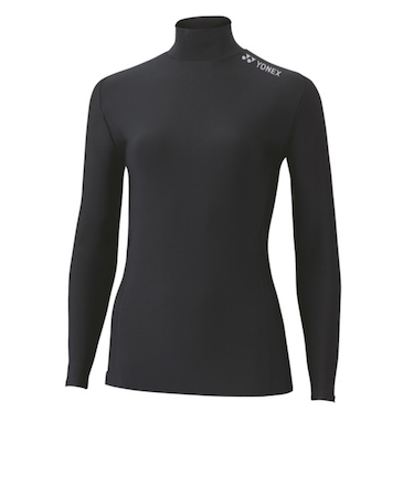 ヨネックス(YONEX)バドミントン ハイネック長袖シャツ STBF1518-007