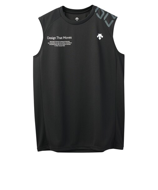 デサント（DESCENTE）バレーボールウェア ノースリーブバレーシャツ DV5STZ05U BK00