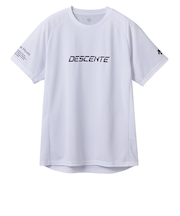 デサント（DESCENTE）バレーボールウェア 半袖バレーシャツ DV5SHT05U WH00