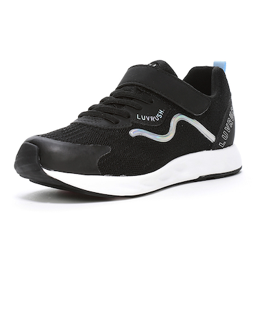 ムーンスター（MoonStar）ジュニアスポーツシューズ ベルクロ ベルト付き スニーカー LV 1208 ニット 12298976 25SS