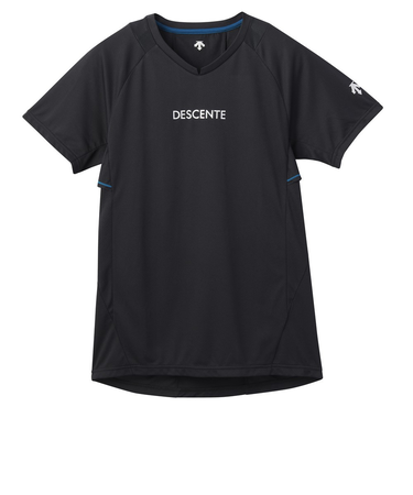 デサント（DESCENTE）バレーボールウェア 半袖バレーシャツ DV5SHT02U BK00
