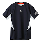 デサント（DESCENTE）バレーボールウェア 半袖バレーシャツ DV5SHT04U NV00