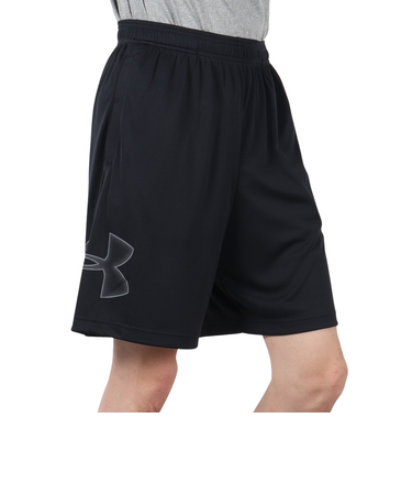 アンダーアーマー（UNDER ARMOUR）ハーフパンツ テック グラフィック ショートパンツ 1358551 BLK/GPH AT オンライン価格