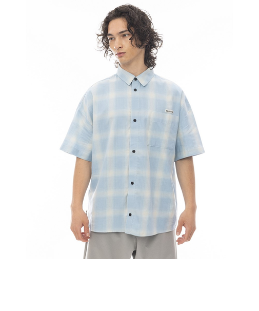 エレメント（ELEMENT）OMBRE 半袖シャツ BF021106 BLU