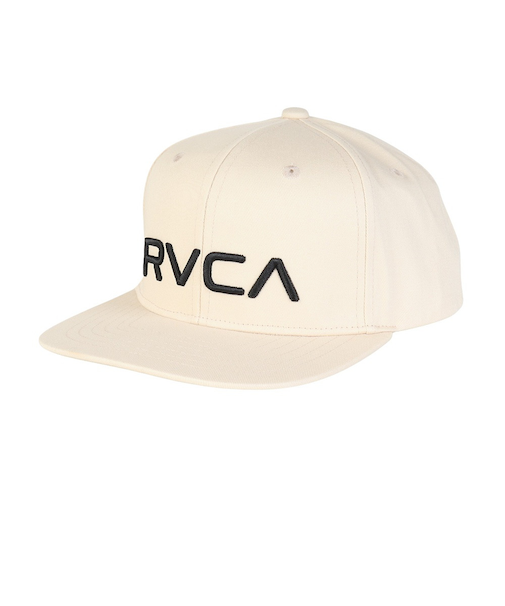 ルーカ（RVCA）ツイル スナップバックキャップ BF041950 NAT