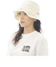 ビラボン（BILLABONG）コットンクロシェハット BF013921 WCP