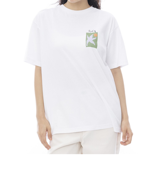 ルーカ（RVCA）LOOSE FIT 半袖Tシャツ BF043216 WHT