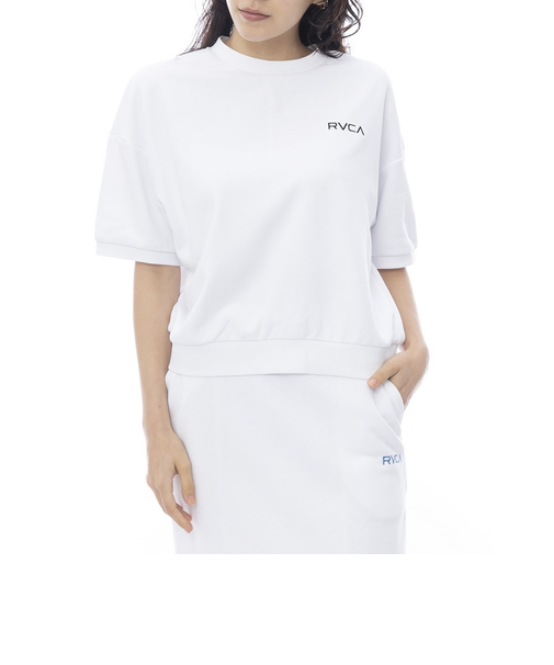 ルーカ（RVCA）BANDANA BOX スウェット半袖Tシャツ BF043032 WHT