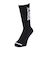エクストララージ（XLARGE）スタンダード ロゴ ソックス 101251054004-BLACK