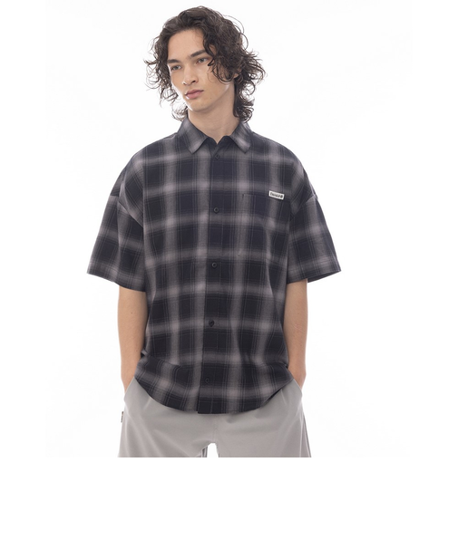 エレメント（ELEMENT）OMBRE 半袖シャツ BF021106 FBK