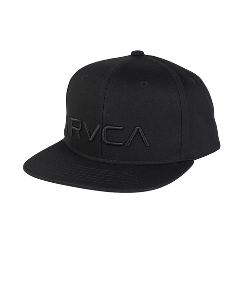 ルーカ（RVCA）ツイル スナップバックキャップ BF041950 BBB