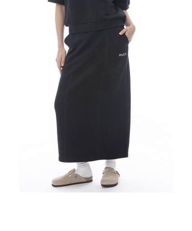ルーカ（RVCA）BALANCE BOX ロングスカート BF043651 BLK