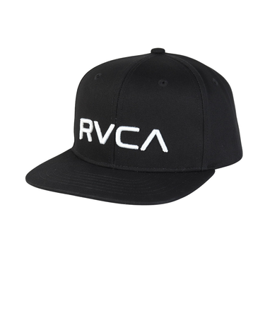 ルーカ（RVCA）ツイル スナップバックキャップ BF041950 BLK