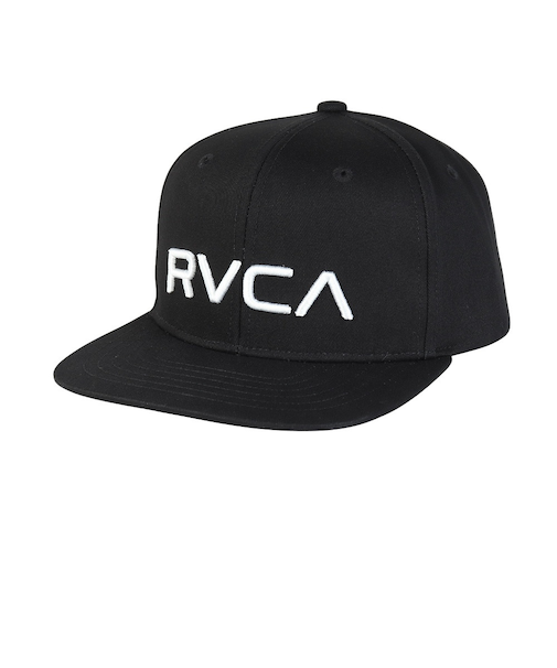ルーカ（RVCA）ツイル スナップバックキャップ BF041950 BLK