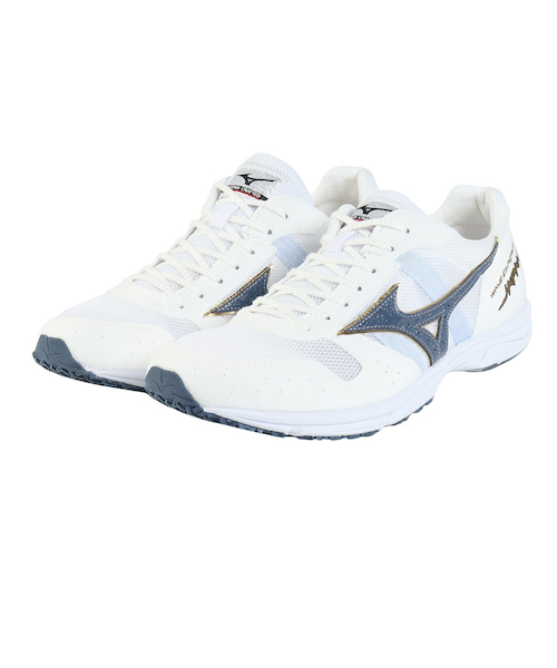 シューズ MizunoMORELIANEOPROFESSIONAL MODELJAPAN Mizuno Long Jump Spike Shoes FIELD GEO LJ-C Black/White/Gold