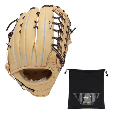 ミズノ（MIZUNO）軟式用グラブ 外野手用 野球グローブ グローバルエリート Hselection SIGNA FFバンド 1AJGR30607 8066