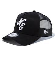 ニューエラ（NEW ERA）帽子 9FORTY A-Frame トラッカー クラシックロゴ キャップ 14524995 56.8-60.6cm 黒